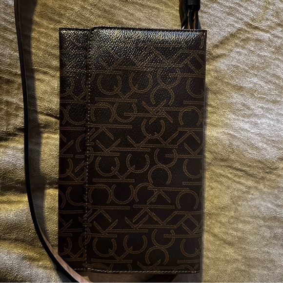 Calvin Klein Dark Brown Monogram Belt Bag - Picture 3 of 9